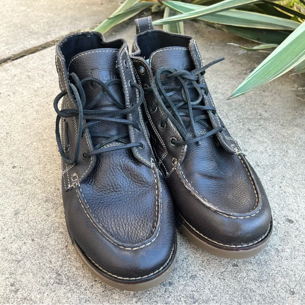 Justin Solace Charcoal Grey Chukka Boots
